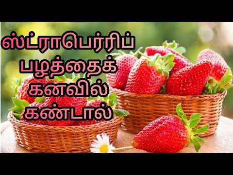 ஸ்ட்ராபெர்ரி பழத்தைக் கனவில் கண்டால் | strawberry fruit in dream | wealth dream