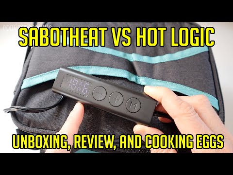 SabotHeat Mini Oven Vs Hot Logic - Review, Unboxing, Cooking Eggs, Comparison