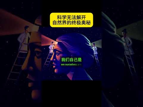 科学无法揭示自然界的终极奥秘！这是因为归根结底，我们自己是我们试图解开的谜团的一部分。Science cannot solve the ultimate mystery of nature.