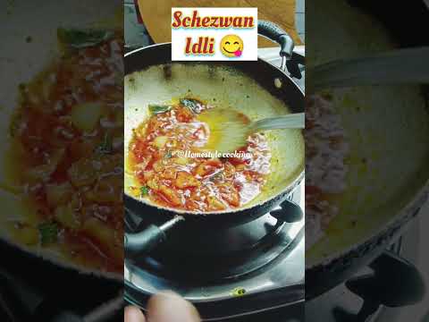 schezwan fried idli#breakfast recipe#snack recipe#@Homestylecooking2848#shortvideo#