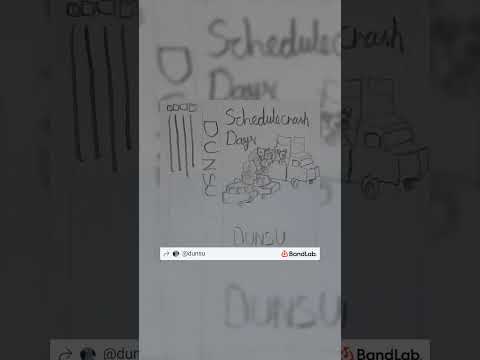 schedule crash days (short version)