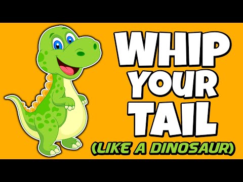 Kids Dance Songs with Movement - Whip Your Tail Like A Dinosaur - Brain Breaks - Join the challenge