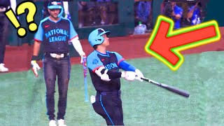 オールスターで初めて大谷のバットフリップを見た選手の反応がまさかの・・「あり得ないだろ」王者ジャッジでさえも言葉を失ってしまった！【MLB】