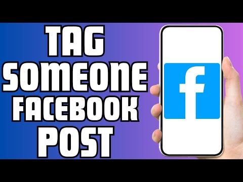 How to Tag Someone on a Facebook Post