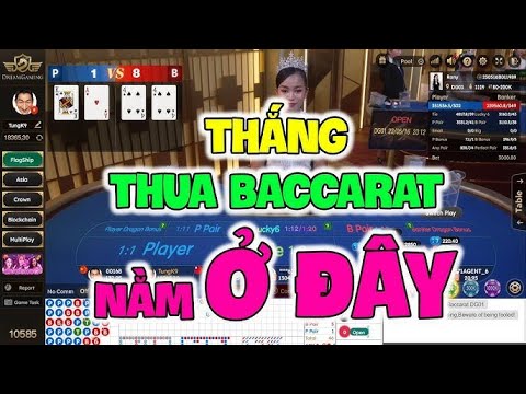 BACCARAT ONLINE, CÁCH CHƠI BACCARAT LUÔN THẮNG, MẸO CHƠI BACCARAT HIỆU QUẢ, THẮNG THUA NẰM Ở ĐÂY