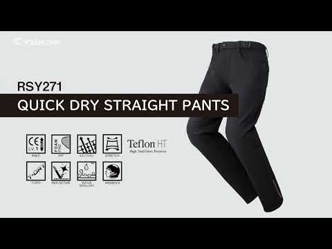 【TAICHI】RSY271 QUICK DRY STRAIGHT PANTS