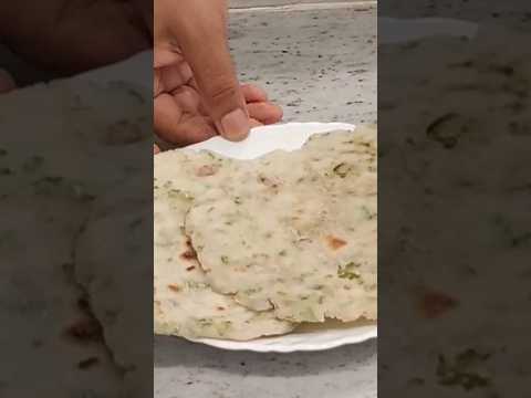 चावल के आटे का स्वादिष्ट पराठा | Chawal ke Aate Ka Paratha #shorts