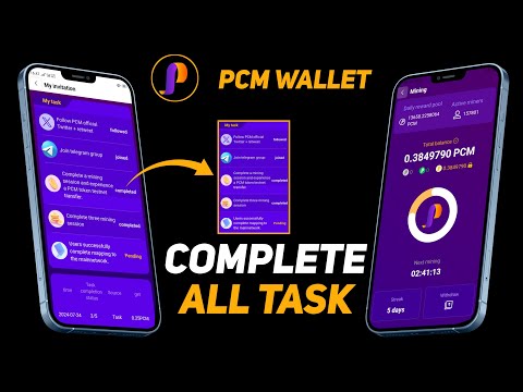 How to complete task in pcm Wallet - Pcm wallet task - Pcm wallet - Hassan Crypto Official