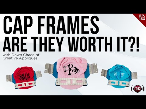 ARE DURKEE CAP FRAMES THE BEST FOR EMBROIDERING HATS?!🤔😱✨🔥