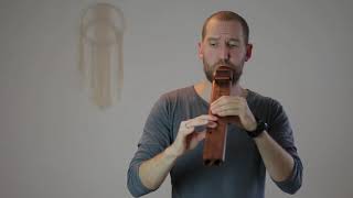 AMA Flute - Drone flute / Double flute - Key of F#