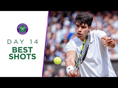 Alcaraz, Djokovic and the best of Finals Sunday | Best Shots | Day Fourteen | Wimbledon 2024