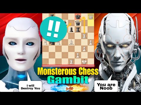 Stockfish 17 CHALLENGED His FORMIDABLE Opponent And Played A Chess Gambit | Chess Gambit | AI