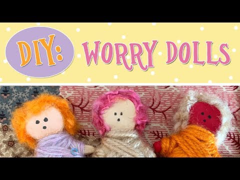 ♡ DIY: Worry dolls ♡