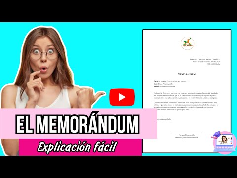 ✅¿Cómo hacer un memorándum? 😍🏃‍♀️| TUTORIAL COMPLETO fácil y rápido😍🏃‍♀️