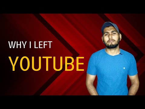 why I left You tube || Update about channel