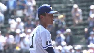 霞ケ浦―智弁和歌山 4回裏【第106回全国高校野球選手権大会】