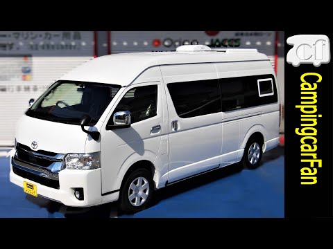 [All in Legend: Kowa Auto Service] Fully equipped, Japanese Toyota Hiace camper van