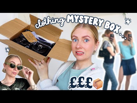 I spent £££ on CLOTHING MYSTERY BOXES 😬 Y2K & Clean Girl Aesthetics…