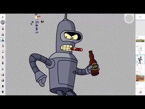 Futurama B for Bender Bending Rodriquez in 60 Seconds