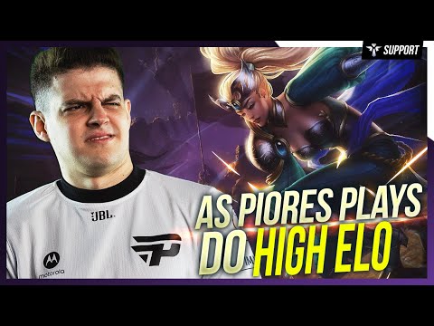 Esse vídeo é a prova que existem PLAYS RUINS em TODOS OS ELOS! 😫