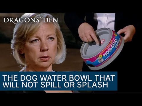 Will This Non-Spill Food Bowl Make A Splash In The Den?! | Dragons' Den