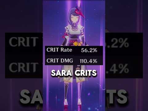 Will This Kujou Sara CRIT? | #Genshin #GenshinImpact