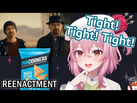 Rosemi reenacts the PopCorners Breaking Bad commercial 【NIJISANJI EN | Rosemi Lovelock】