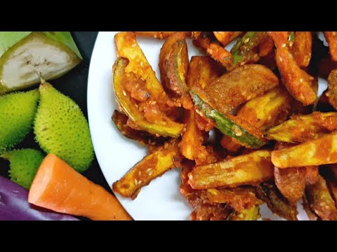 Mixed Vegetable Finger Chips | ସୁପର୍ କ୍ରିସ୍ପି ଫିଙ୍ଗର୍ ଚିପ୍ସ୍ | ମିଶା ମିଶି ପରିବା ଭଜା