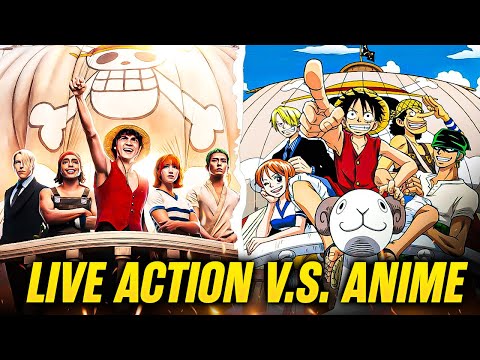 One Piece Anime vs One Piece Live Action