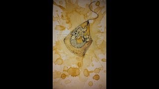 Painting with tea!