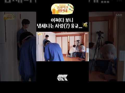 어쩌다 보니 냄새나는 사람(?) 융규🐝 (#shorts)