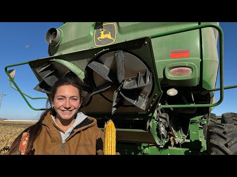 Inside A Combine Harvester