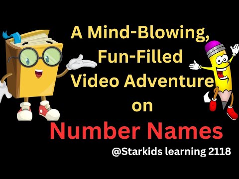 Learn Number Names with Examples| Kids Learning video| #kidsvideo #education