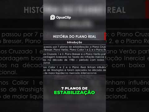 Planos de Estabilização no Brasil: Entenda sua Evolução #economia