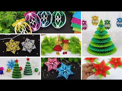 7 DIY Christmas Decoration Ideas| Christmas Tree Decorations | Christmas Ornaments Crafts