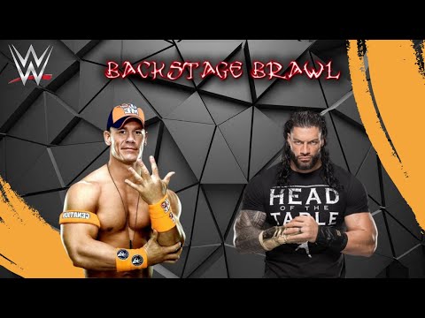 Full Match | John Cena vs Roman Reigns | Backstage Brawl