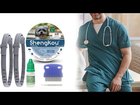 shengkou flea and tick collar for small dog, free drop.