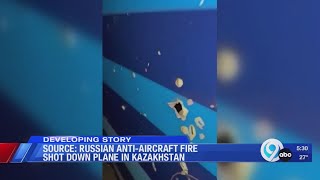 Source: Russian anti-aircraft shot down plane in Kazakhstan