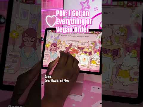 I always use the robot for difficult orders in Good Pizza Great Pizza #ipadgames  #shorts