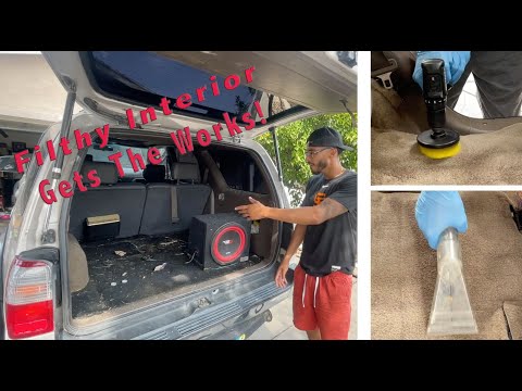 Trashed Interior Receives Full Detail - Satisfying Transformation!