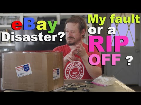 eBay Disaster?  My Fault or a Rip Off.  Advanced Knife Bro Edition.