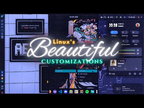 My Favourite Linux Desktop Rices / Customizations • Beautiful Linux Desktops for Linux Distro