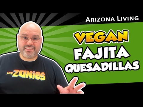 Vegan Recipe Review | The Official Hungry Ft. Roberto Martin's Vegan Fajita Quesadillas