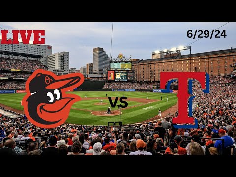 Baltimore Orioles vs Texas Rangers | LIVE! Play-by-Play & Commentary | 6/29/24 | Game #83