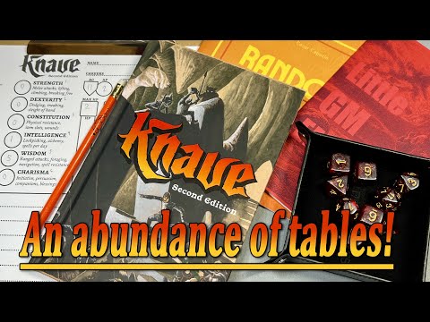 Knave 2nd Edition - Review from the solo perspective (solo RPG)