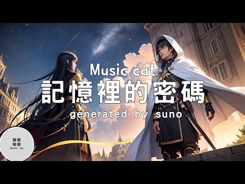 記憶裡的密碼-generated by suno《記憶裡的密碼 解開我心的鎖》Music cat音樂《全字幕》