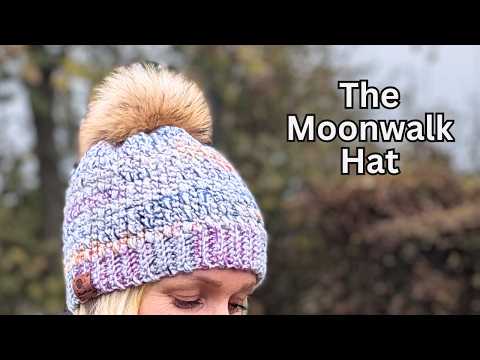 The MOONWALK Hat Pattern Crochet | Beanie Pattern Crochet