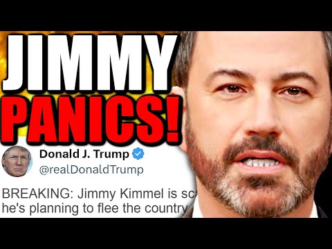 Jimmy Kimmel is TERRIFIED - Admits He's FALLING APART in Total Panic!