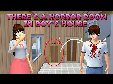 There's a 2nd room in BOY'S house توجد غرفة ثانية في منزل الصبي في Sakura School Simulator