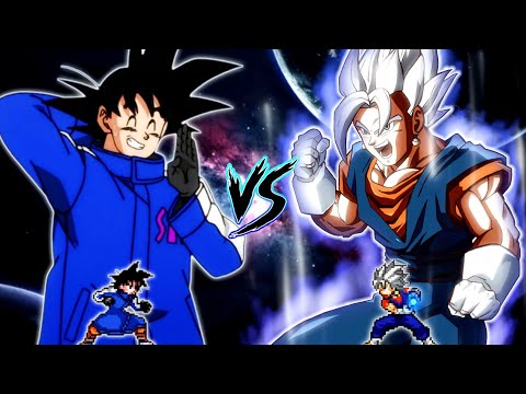 Goku TB V2 (New) VS Vegito V2 (all form) in Jump Force Mugen